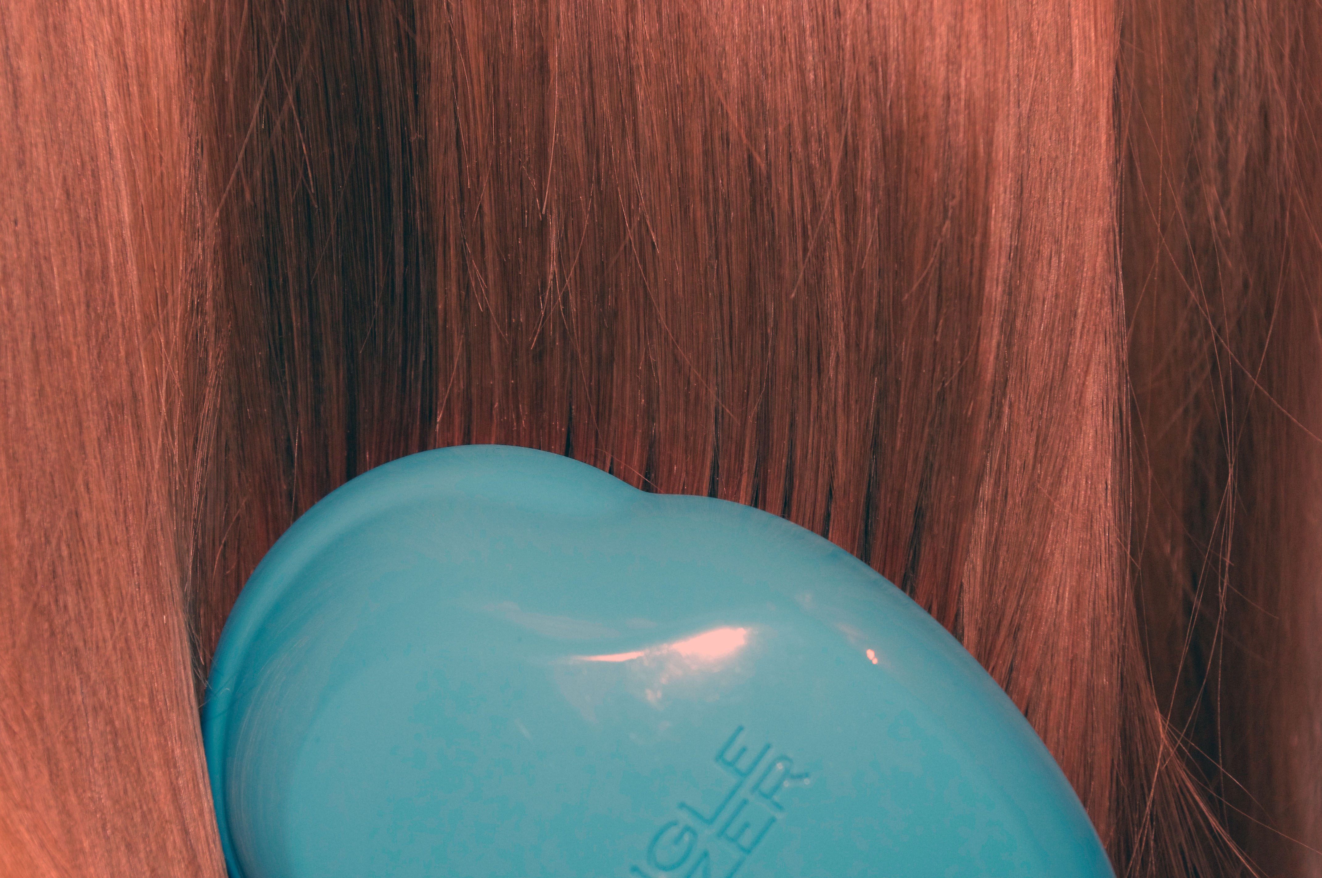 Tangle teezer original blau glaenzende Haare