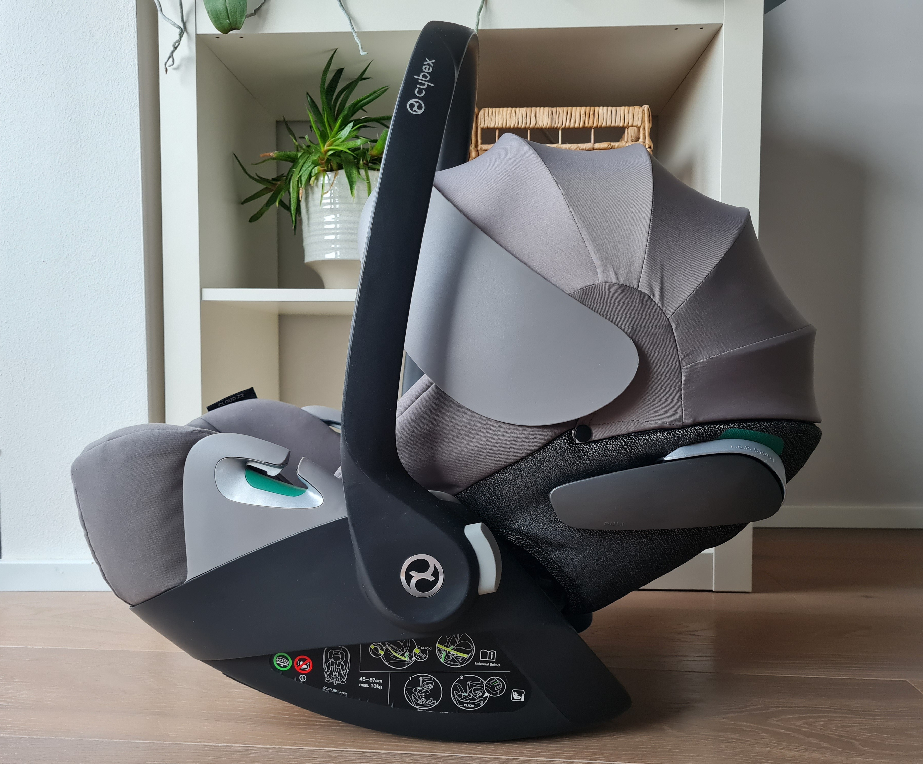 Cybex Cloud T i-Size Babyschale – ADAC Note 1,7, schadstoffarme Babyschale
