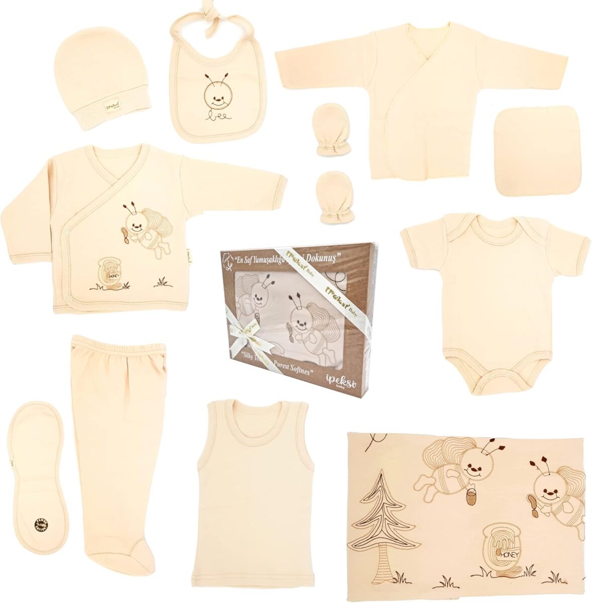erstlings set baumwolle für Baby-Erstausstattung