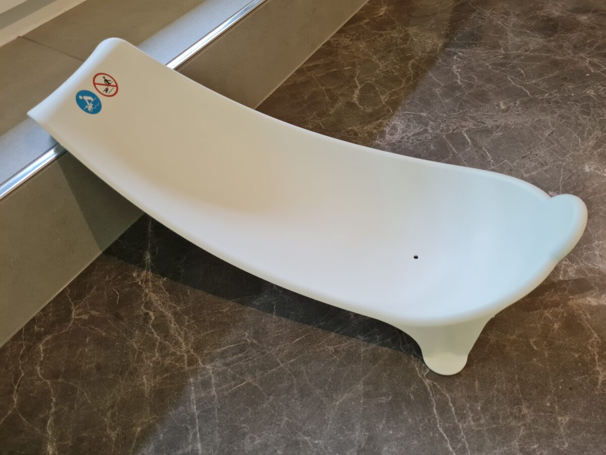 Stokke Flexi Bath Newborn Support – Badewanneneinsatz für Neugeborene im Waschbecken