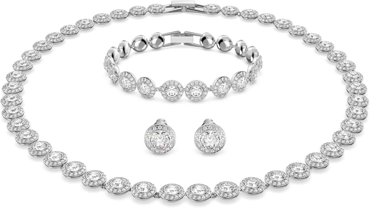 Swarovski Una Angelic Set mit Halskette und Armband – Muttertags-Geschenk