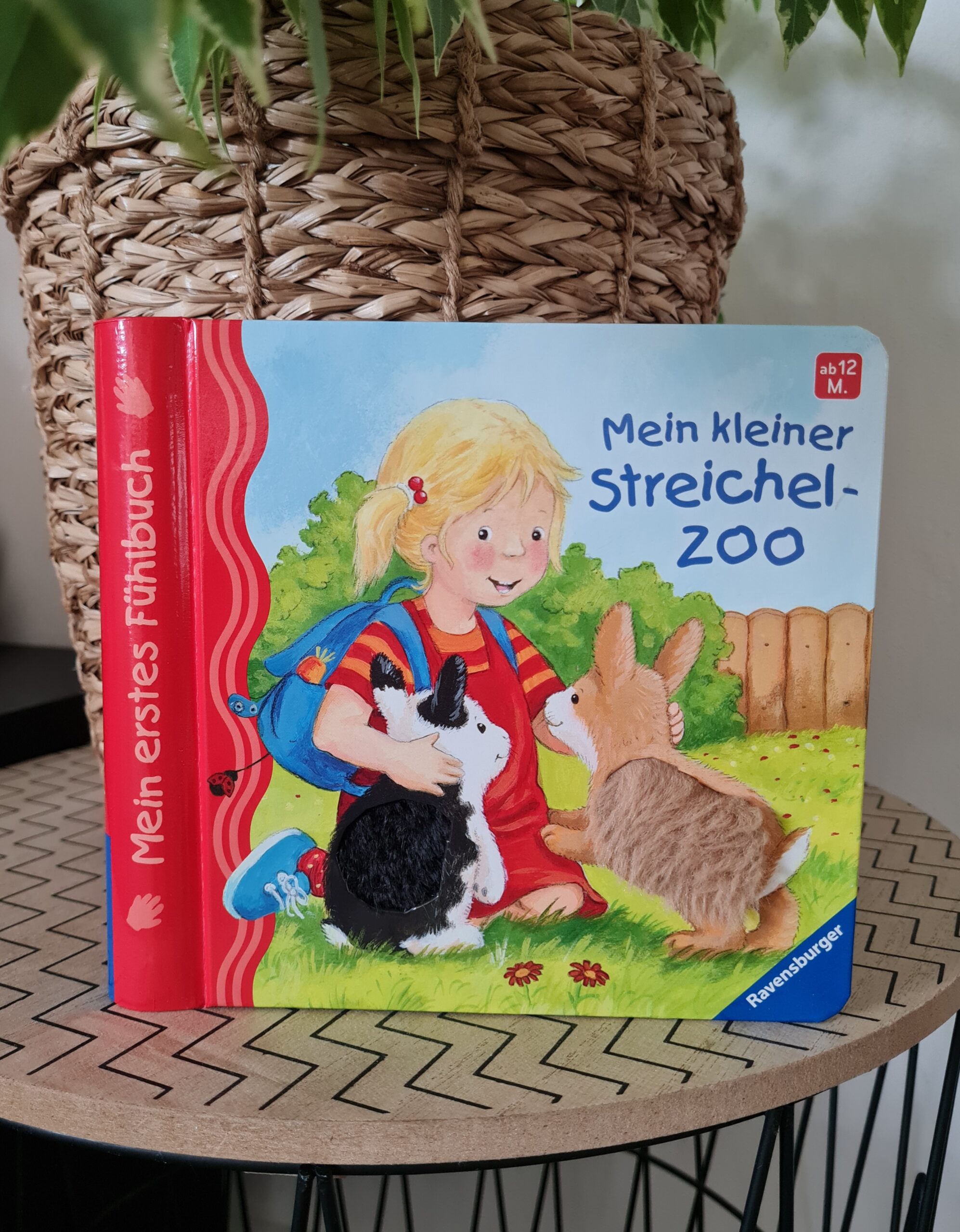 Fühlbuch für Baby mit Tiermotiven