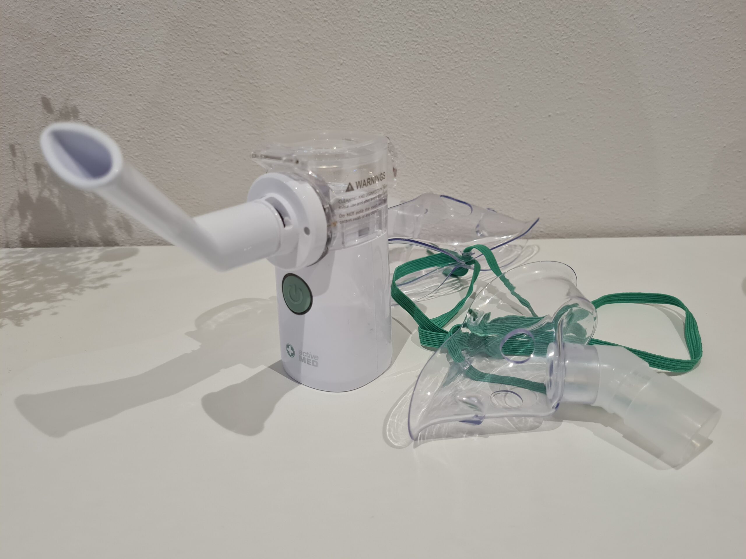 Inhalationsgerät Kind – Vernebler mit Kindermaske und Verlängerungsstück